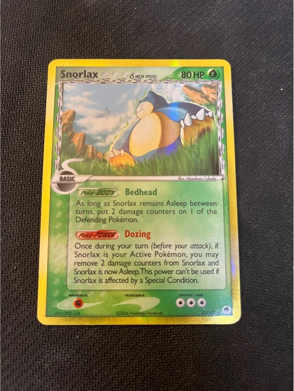 Pokémon Snorlax delta species